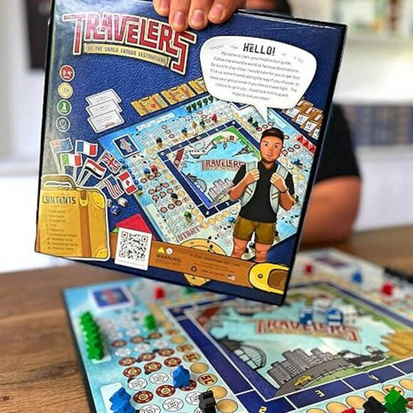 Travelers of the World Famous Destinations Board Game. New. Sealed in box. - Picture 5 of 6
